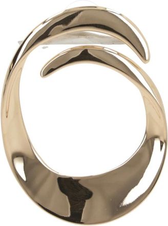 Self Portrait Gouden Swirl Oorbellen - Dames - Oorbellen - Geel - ONE Size - Accessoires