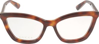 Gucci Cat-eye Logo Lens Frame