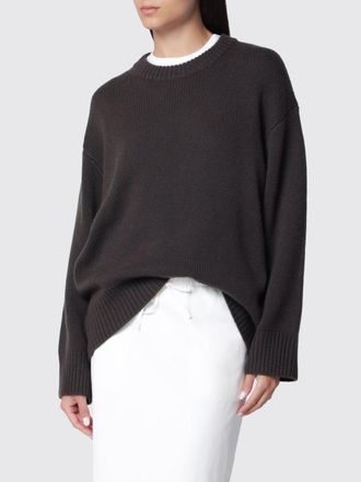 Lisa Yang Relaxed Fit 100% Cashmere Crewneck Jumper with Dropped Shoulders