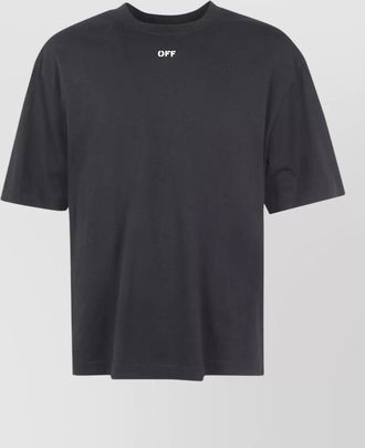 Off-white short-sleeve t-shirt