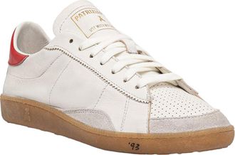 Patrizia Pepe Womens Sneakers Skin Nappa White-Red Trainers White/red