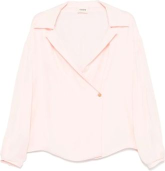 Khaite Dames, Blouses & Shirts, Roze, Maat: XS Zijde