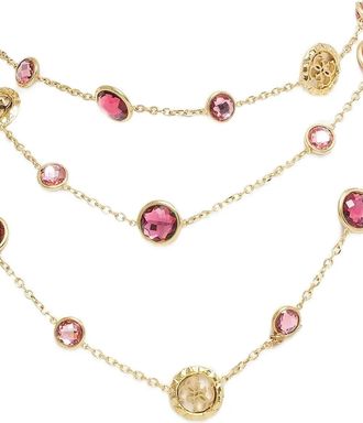 Guess Co Collana con cristalli - Oro