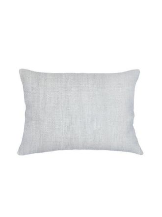 Anaya with Love So Soft Linen Pillow with Down Alternative Insert in Light Grey at Nordstrom, Size 14X40