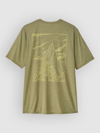 Patagonia Cap Cool Daily - Cloud Crag Camiseta verde