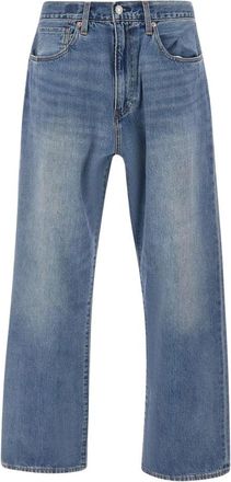 Levi's Heren, Jeans, Blauw, Maat: W32 L32 Katoen