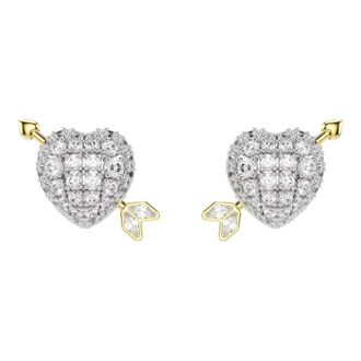Swarovski Idyllia Stud Oorbellen - Dames - Oorbellen - Grijs - ONE Size - Accessoires