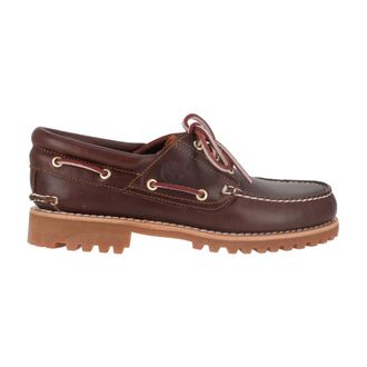 Timberland Authentic Laarzenchoen - Heren - Schoenen - Bruin - Maat: 44 1/2 EU Leer