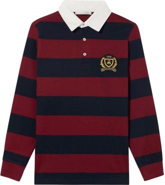 Brooks Brothers Polo de Rugby con Logo Bordado - Tops - Mujer - Multicolor - XS