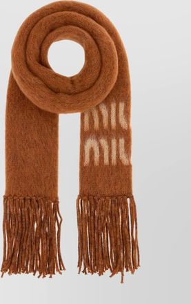 Miu Miu mohair scarf