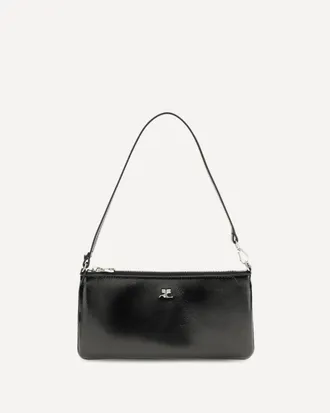 Courr&egrave;ges Zipped naplack Pouch Female UNI