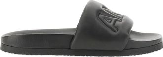 AMBUSH Quilted Slider - Heren - Sandalen - Zwart - 40 EU - Schoenen