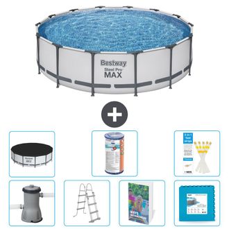 Bestway Piscina Bestway Steel Pro Max Redonda - 427x122 Cm - 8-piezas S602
