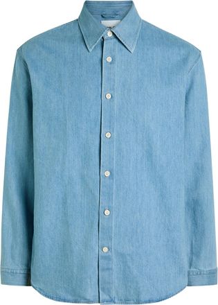 Nn.07 Casper Denim Shirt - Blue - Xxl