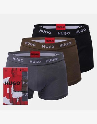HUGO BOSS Mens 3 Pack of Trunks - Multi - Size: 32/30/31