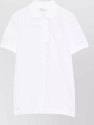 Brunello Cucinelli cotton short-sleeve polo shirt
