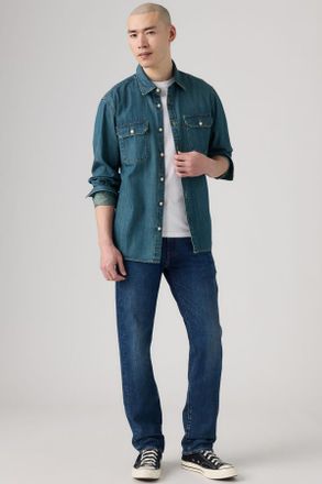 Levi's Vaqueros 505 Regular Authentic Soft - Hombre - 29X32 - Lavado oscuro / Jack Of All Trades Authentic Soft