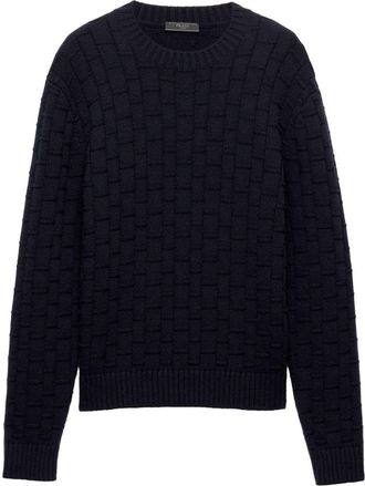 Prada Maglione girocollo - Blu