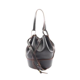 Loewe Pre-owned Bucket Bag - Dames - Vintage Tas - Zwart - ONE Size - Leer - Vintage