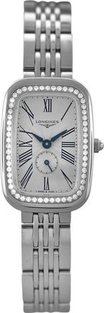 Longines Pre-owned Longines Equestrian Diamond Silver Dial Ladies Watch L6.141.0.71.6