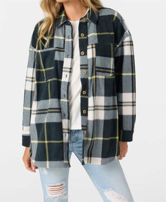 O'Neill Rune Superfleece Long Sleeve Shirt In Slate