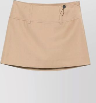 Dunst paneled mini skirt