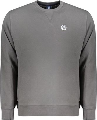 North Sails Sweatshirt met lange mouwen - Heren - Sweatshirts - Grijs - XL - Katoen - Hoodies & sweatvesten