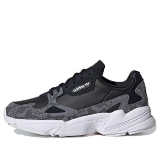adidas (WMNS) adidas Falcon Black Snakeskin FV4483