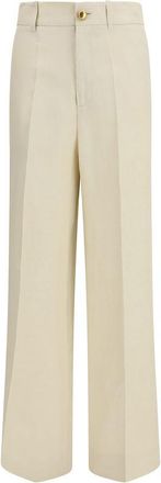 P.A.R.O.S.H. Beige Viscose Casual Womens Pants
