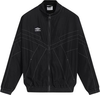 Umbro Heren Relaxed Fit Track Jacket (Zwart)