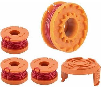 OEM Bobinas De Hilo Para Desbrozadora Worx Wa0004.1 (3 M De Longitud, 1,65 Mm De Di&aacute;metro) Bobinas De Hilo De Nailon Para Desbrozadora Wa0010, Todas De 20