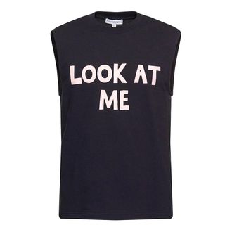 J.W.Anderson Sleeveless Tops, male, Black, Size: S T-Shirt