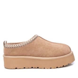 Xti Womens 143237 Round Toe Slippers In Beige