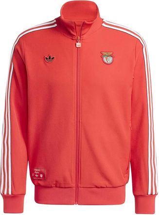 adidas Giacca con dettaglio a tre righe - Rosso