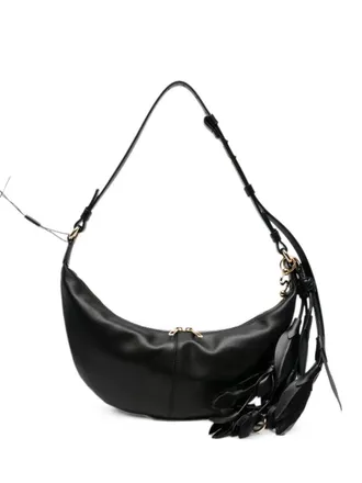 Sportmax Shoulder Bag With Feathers Spx Argenta