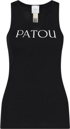Patou Mouwloze tops - Dames - Tops zonder mouwen - Zwart - M - Tops