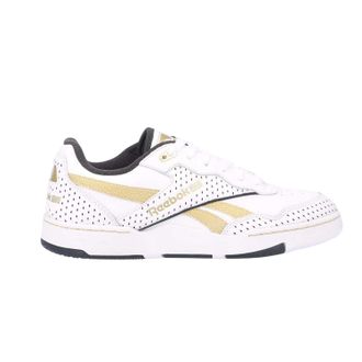 Reebok Dames/Dames BB 4000 II Metallic Leren Trainers (Wit Goud)