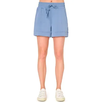 Gibsonlook Cloud Scuba Everywhere Drawstring Shorts in Denim at Nordstrom, Size Xx-Large