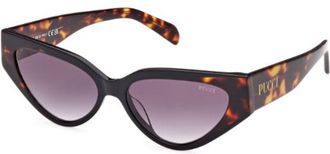 Pucci Emilio Pucci EP0204 05B Womens Sunglasses Black Size 55
