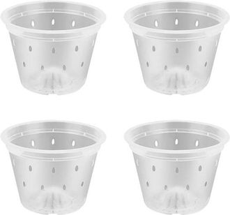 OEM Maceta, 4 Piezas, Macetas, Maceta De Exterior, Maceta De Interior, Macetas De Exterior De Pl&aacute;stico, Macetas Para Balc&oacute;n, 130 Mm