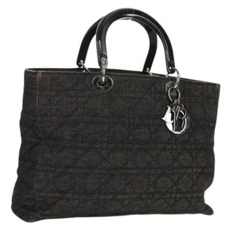 Dior Pre-owned Tote Bags, female, Black, Size: ONE SIZE Pre-owned Vintage Tote Bag