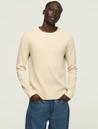 Lucky Brand Mens Thermal Long Sleeve Tee