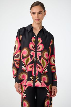 Trina Turk Cassavetes Border Top