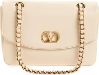 Valentino Garavani Djuna Shoulder Bag in White at Nordstrom
