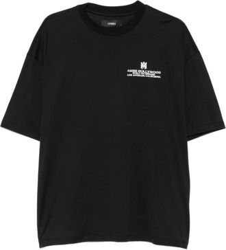 Amiri Built On Dreams Oversized Tee - Heren - T-shirts - Zwart - L - Katoen - Tops