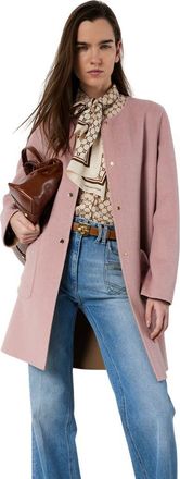 Gerard Darel Precilia Reversible Coat in Pink at Nordstrom, Size 12