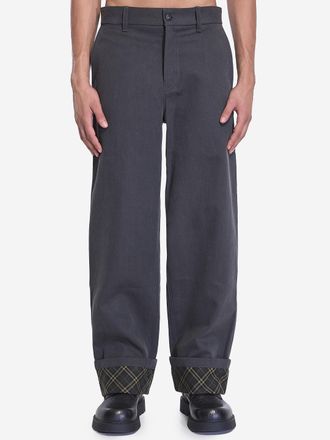 Burberry Zwarte Timmerbroek