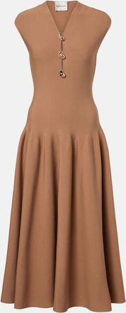 Roland Mouret Embellished midi dress