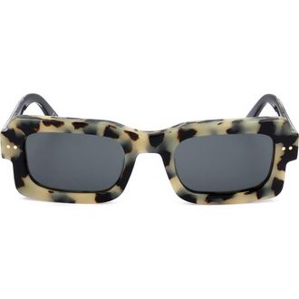 Marni 51mm Rectangular Sunglasses in Gret Tort /Grey at Nordstrom Rack