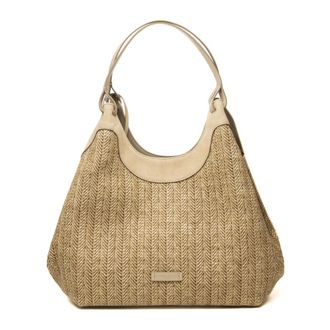 Gianni Chiarini Dames, Tassen, Beige, Maat: ONE Size Su&egrave;de